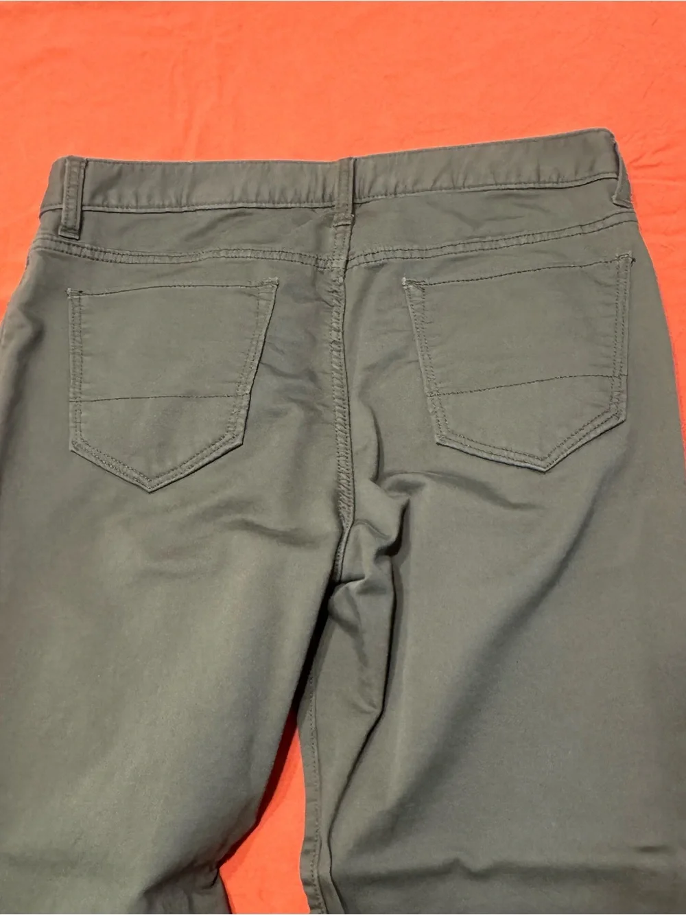 Banana Republic Olive Green Slim Chinos